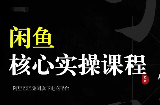 2024闲鱼核心实操课程，从养号、选品、发布、销售，教你做一个出单的闲鱼号-悟空云赚AI