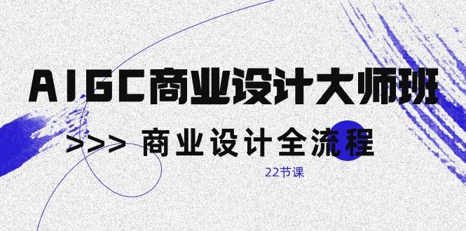 AIGC-商业设计大师班，商业设计全流程(22节课-悟空云赚AI