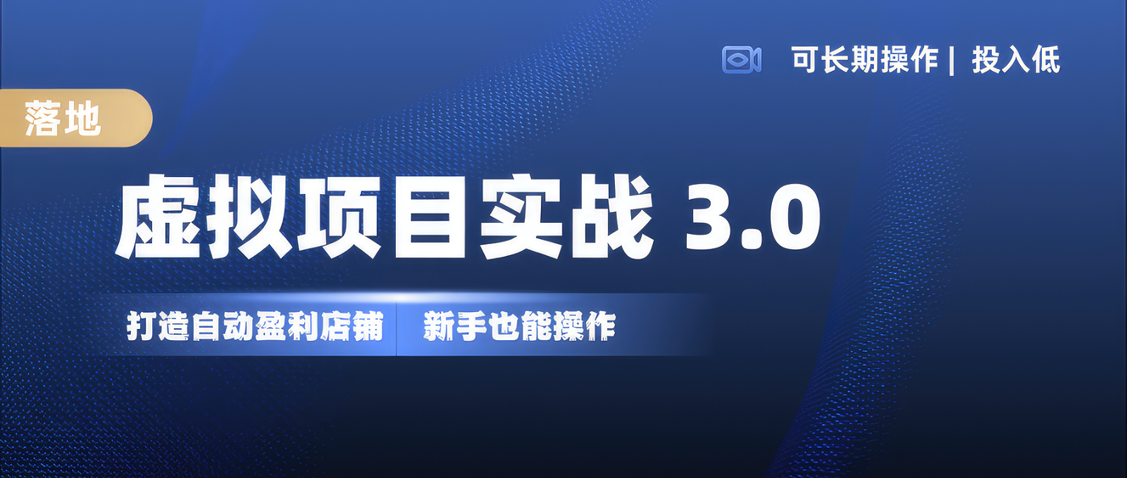 虚拟项目实操落地 3.0,新手轻松上手，单品月入1W+-悟空云赚AI