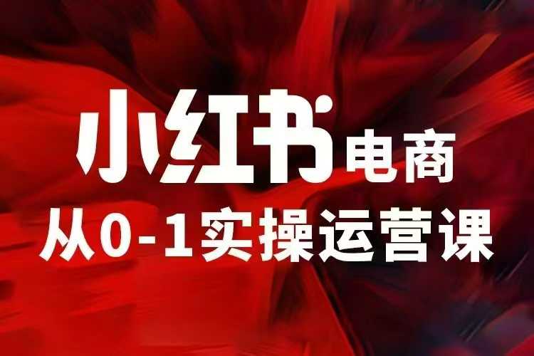 小红书电商运营，97节小红书vip内部课，带你实现小红书赚钱-口袋创业家