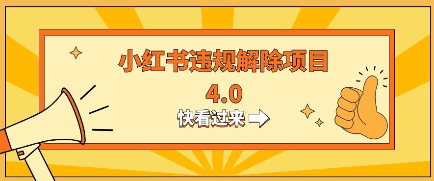 小红书违规掘金蓝海项目，日入800+（附带引流办法及解除办法）-悟空云赚AI