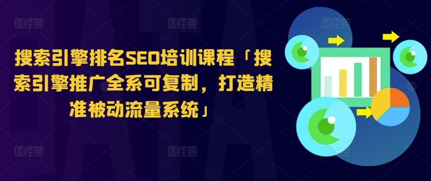 搜索引擎排名SEO培训课程「搜索引擎推广全系可复制，打造精准被动流量系统」-悟空云赚AI