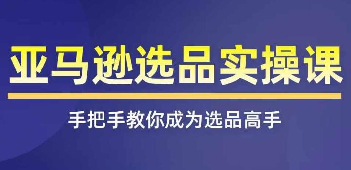 亚马逊选品实操课程，快速掌握亚马逊选品的技巧，覆盖亚马逊选品所有渠道-悟空云赚AI