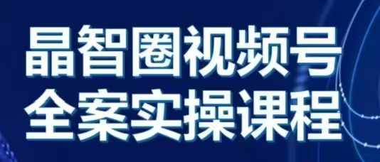 晶姐说直播·视频号全案实操课，从0-1全流程-悟空云赚AI