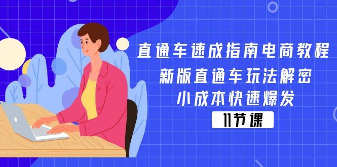 直通车 速成指南电商教程：新版直通车玩法解密，小成本快速爆发(11节-悟空云赚AI