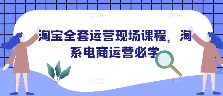 淘宝全套运营现场课程，淘系电商运营必学-悟空云赚AI