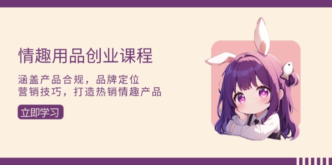 情趣用品创业课程：涵盖产品合规，品牌定位，营销技巧，打造热销情趣产品-悟空云赚AI